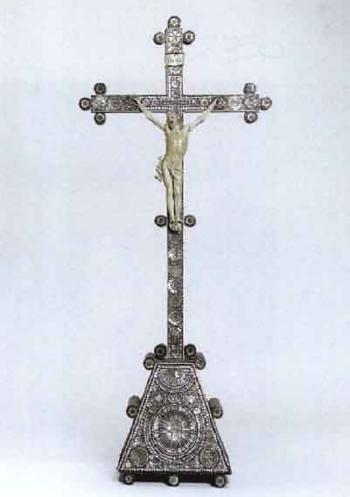 Crucifix by 
																	 Jerusalem School