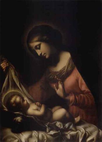Madonna of the Veil by 
																	Georgios Varouchas
