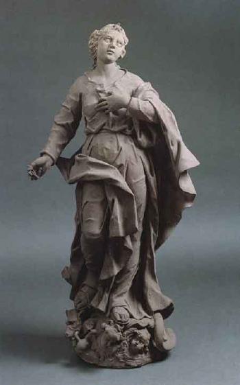 Maria Immaculata by 
																	Johann Wolfgang van der Auvera