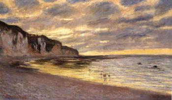 Pointe de L'Ailly, maree basse - L'Ailly Point low tide by 
																	Claude Monet