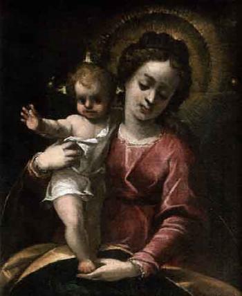 Madonna and Child by 
																	Gaspare Venturini