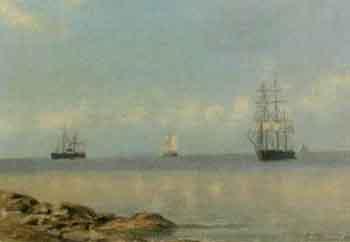 Sailing vessels by 
																	Chr Elieson