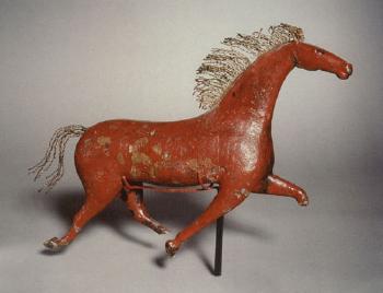 Trotting horse by 
																	Louis Jobin