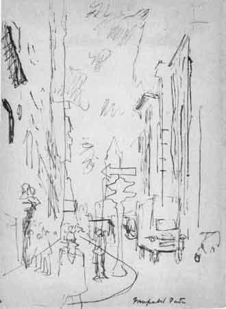 Study for Broadway by 
																	Fairfield Porter