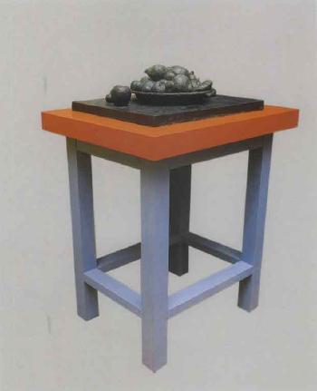Still life with table by 
																	Pedro Antonio Saorin Box