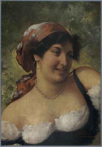 Roman woman by 
																	Anselmo de Guinea
