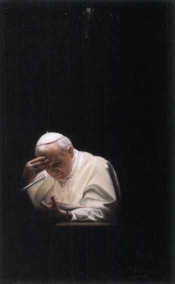 John Paul II by 
																	Blanca de Ulibarri Garcia