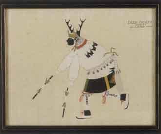Deer dancer by 
																	 Tse-Ye-mu