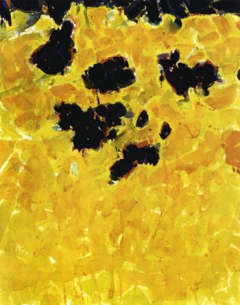 Yellow surroundings by 
																	Sam Francis