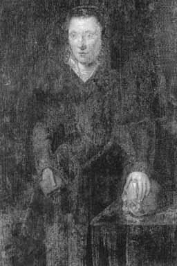 Portrait of Katheryn of Berain by 
																	Hans Eworth