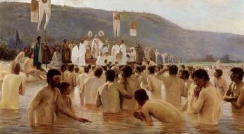 Baptism of Russia by 
																	Vassily Ivanovich Navozov