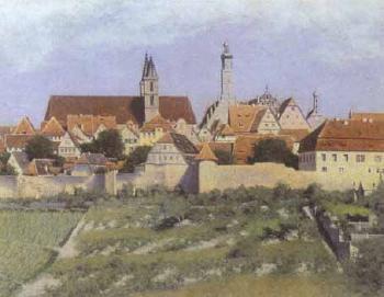 From Rothenburg ob der Tauber by 
																	Paul Vogelius