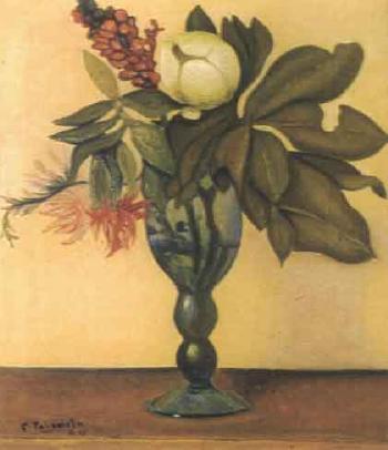 Vase of flowers by 
																	Ceferino Palencia y Alvarez Tubau