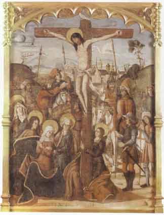 Crucifixion by 
																	 Valencian School