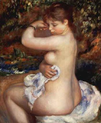Baigneuse by 
																	Pierre-Auguste Renoir