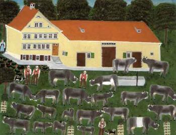 Farmstead by 
																	Johannes Langenegger