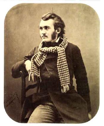 Portrait a l'echarpe de Gustave Dore by 
																	Paul Nadar