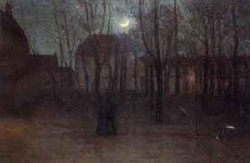 Moonlight serenade by 
																	Henri Aime Duhem