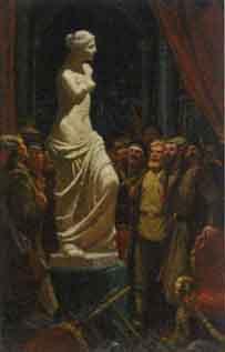 Bolsheviks breaking into the hermitage by 
																	Andrei Lysenko