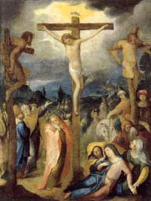Crucifixion by 
																	Gerolamo Imparato