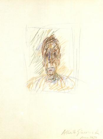 Head of Diego by 
																	Alberto Giacometti