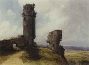 Les tours en ruine du chateau de Montlhery by 
																	 Princess Clementine of Orleans