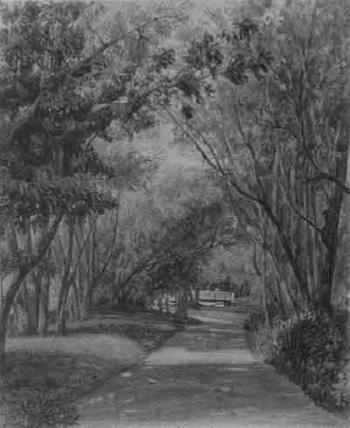 Une avenue du parc au chateau de Neuilly by 
																	 Princess Clementine of Orleans