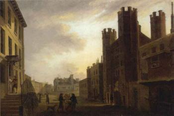 St. James's Palace, Pall Mall beyond by 
																	Per Nordqvist