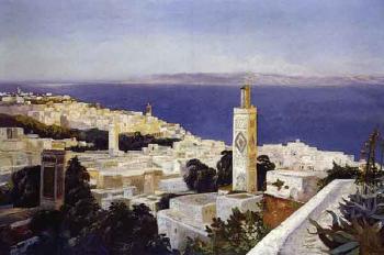 Vue de Tanger by 
																	Jean-Louis Paguenaud