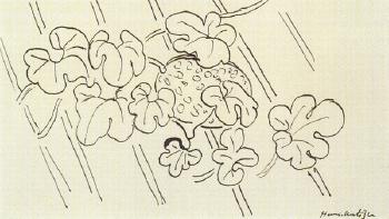 Feuilles et fruits by 
																	Henri Matisse