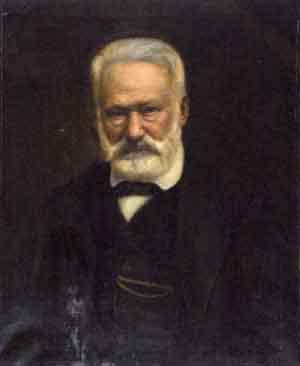 Portrait of Victor Hugo by 
																	Albert Usteri