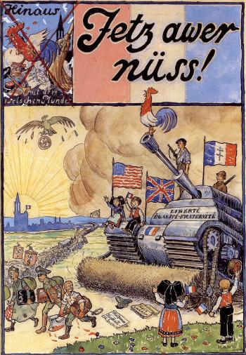 Fin de l'occupation allemande by 
																	Jean Jacques Hansi