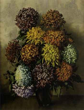 Chrysanthemums by 
																	Enrique Igual Ruiz