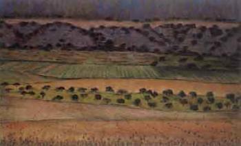 Hilly landscape by 
																	Jesus Calabuig-Prado