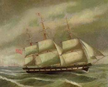 Sailing ship - Johannes by 
																	Oltmann Jaburg