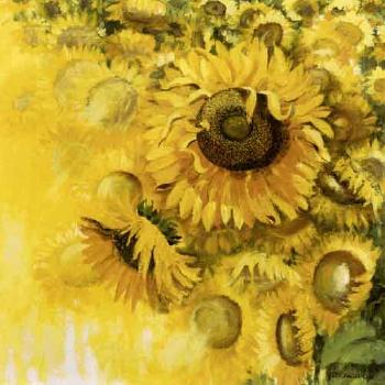 Sunflowers by 
																	Gisela Italiaander