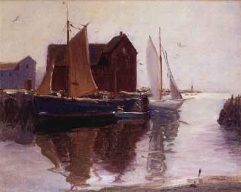 Harbour of Long Island by 
																	Evelyn Lahr