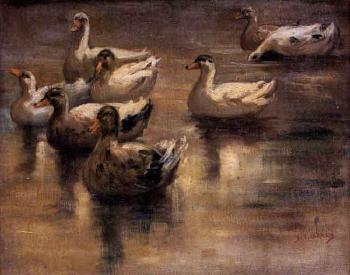 Ducks by 
																	Casimiro Lino Iborra