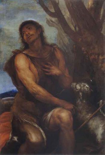 Saint John the Baptist by 
																	Juan Antonio de Frias y Escalanti