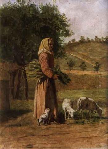 Shepherdess by 
																	Esteban Rosello