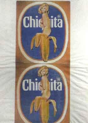 Chiquita, a naked girl in a banana by 
																	Mel Ramos