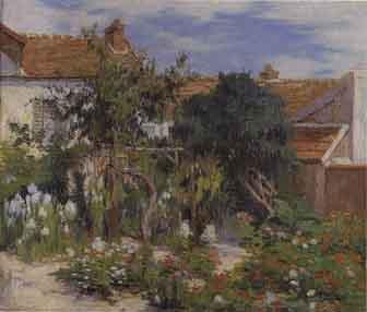 Le jardin by 
																	Marguerite Jacquelin