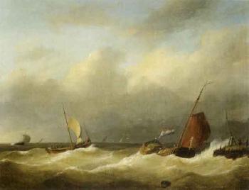 Dutch coast by 
																	Jacobus Hendricus Johannes Nooteboom