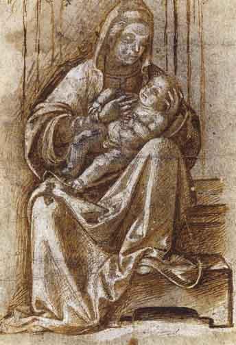 Vierge a l'enfant by 
																	Antonio Badile