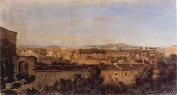 View of Rome and the Palatine Hill by 
																	Julius Zielke