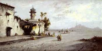 La mosquee du Sultan Hassan, Le Caire by 
																	A Rueff