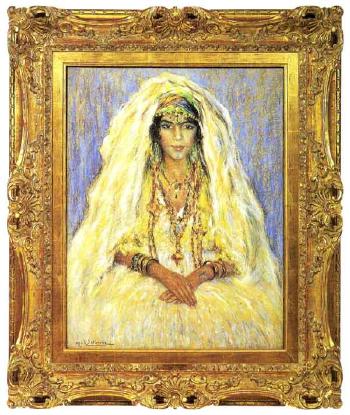Jeune mariee arabe by 
																	Henri d'Estienne