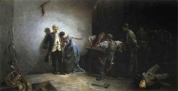 Scene from the French Revolution by 
																	Wladimir Luskina