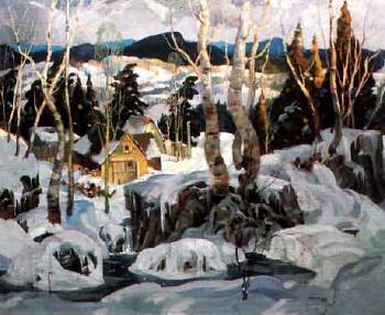 Laurentian winter by 
																	Graham Noble Norwell