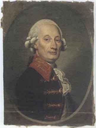 Portrait of George Christoph von Kleist by 
																	Johann Peter Fatt